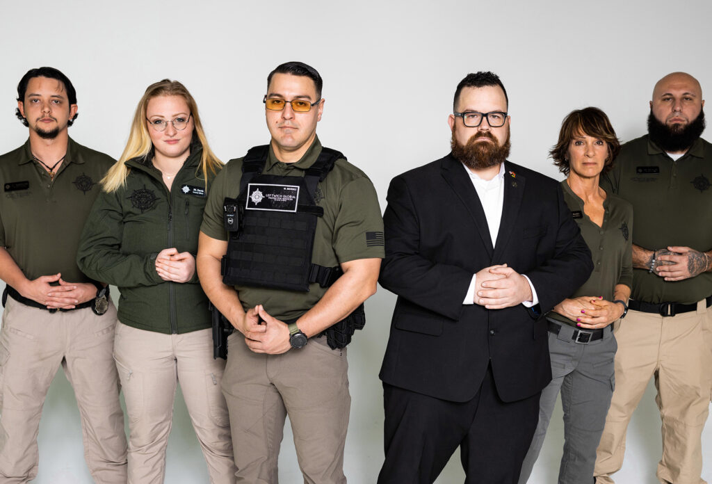Lineup of Leftwich Global officers